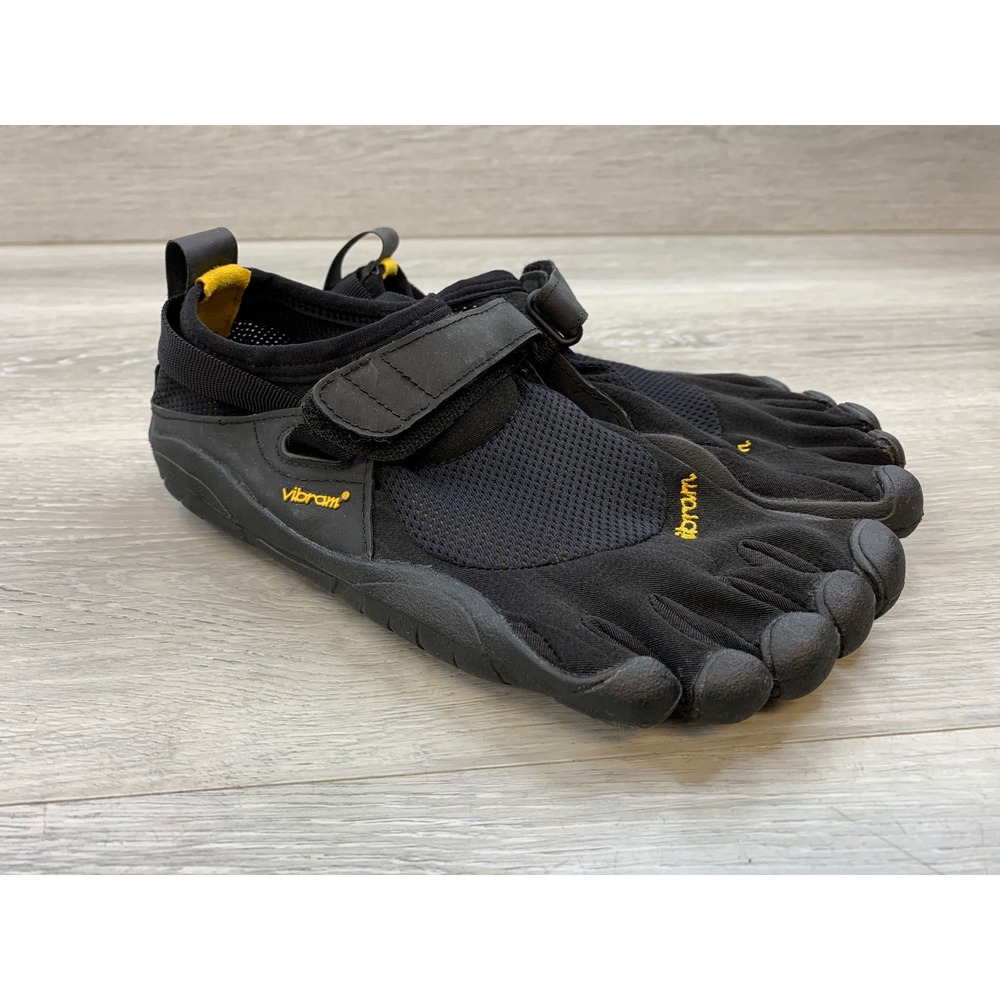 Vibram FiveFingers KMD Sport Women's Black Barefoot Training 7.5 Gym Shoes